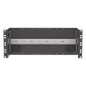 Soporte Industrial Para Instalar Equipos de Montaje en Riel DIN, Para Racks o Gabinetes Estándar de 19in, de 4UR, Color Negro