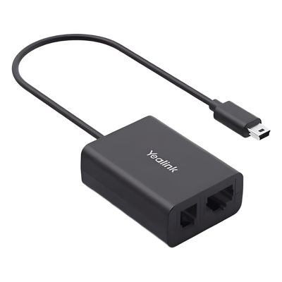 Adaptador EHS Para Diademas Inalámbricas DECT de Yealink Compatible con diversas marcas de Telefonos IP