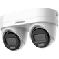 PanoVu Series / Lente Dual de 4 Megapixel / 2 Lentes Fijos de 2.8 mm / Recomendado para Pasillos o Esquinas / IP67 / IK10 / PoE / WDR 120 dB / Dual Light (30 mts IR + 30 Mts Luz Blanca) / Micrófono