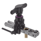 Herramienta de Abocardado Cónico Excéntrico / 6 Diámetros de Tubo / Mango Giratorio / Cuerpo de Aluminio / Calibrador Lateral / 0.93 kg