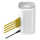 Router Mesh Wi-Fi 6 / Doble Banda / 3.1 Gbps Agregado / 3x3:2 (5 GHz) / 2x2:2 (2.4 GHz) / 3 LAN Gigabit / Gestión Cloud