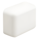 Tapa Final para Canaleta / LD3 / ABS / Blanco Mate / UL94V-0 / FT4 / 0°C a 50°C