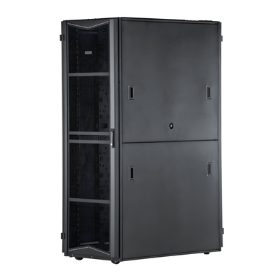 Gabinete FlexFusion para Centros de Datos, 45 UR, 800 mm de Ancho, 1070 mm de Profundidad, Fabricado en Acero, Color Negro