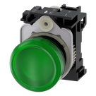 Lámpara de Señalización LED / 22 mm / 110 V AC / Verde / IP69K / -25 a +70 °C