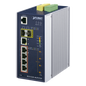 Switch Industrial Administrable 4 Puertos Gigabit c/Ultra PoE 802.3af/at, 2 Puertos SFP