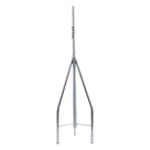 Tramo de Remate para Torre / Tubo Central 1 5/16' / Acero Galvanizado Electrolítico / ISO 9000 / 7/8' Diámetro / Protección Contra Agua