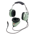 Auriculares Muff-Mic / Micrófono dinámico con cancelación de ruido / Cable 7.62 m (25 ft) / NRR 26 dB / Diadema cromada anticorrosión