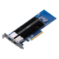 Adaptador de Red / Doble Puerto 10 GbE / PCIe 3.0 x8 / Link Aggregation / Jumbo Frame 9KB