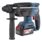 Martillo Perforador Inalámbrico SDS-PLUS 20V / Motor Brushless / 3 Modos Taladro Percusión Demolición / 2.7 J Energía de Impacto / 2 Baterías 4.0Ah con Cargador y Estuche