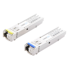Transceptor Óptico SFP Bidireccional / Monomodo 1310/1550 nm / 1.25 Gbps / Alcance 10 km (32808 ft) / Conector LC/UPC Simplex / DDM / 2 Piezas