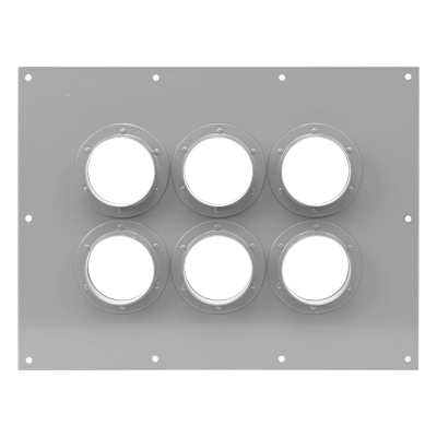 Placa Pasamuro con Capacidad de 6 Botas de 4