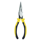 Pinza de Punta Cónica con Corte / 6.75\" (171 mm) / Cabeza Delgada / Mordazas Moleteadas / Mango Bimaterial Antideslizante