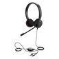 Jabra Evolve 20 DUO con conexión USB C/A, Micrófono con Cancelación de Ruido de Ultima Generación, Configuración Plug and Play (4999-829-269)