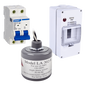 Kit de Centro de Carga Para Corriente Alterna, Breaker de hasta  400 Vca de 63 A con Supresor de Picos Transitorios.