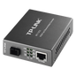 Convertidor Fibra Óptica WDM Monomodo / 1 puerto RJ45 10/100 Mbps / 1 puerto SC/UPC 100 Mbps /  Hasta 20 Km / Para su Funcionamiento Requiere el Modelo MC111CS / Plug and Play