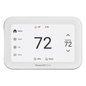 Termostato inteligente con pantalla táctil de 5 pulgadas, control de calidad de aire (IAQ), hasta 4H/2C bomba de calor, Wi-Fi, Bluetooth y Matter, color blanco