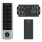 Mini Controlador de Acceso con Teclado Inalámbrico / Cuenta con Botón de Salida Inalámbrico / Soporta Tarjeta y Contraseña / Cuenta con Botón de Timbre