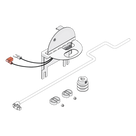 Kit de Operación Manual para Barrera / Compatibilidad Modelo 1601 / Instalación Sin Herramientas / Operación de Emergencia / Diseño Ergonómico