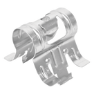 Sujetador de Presión / Cable Coaxial 1/2\" / Paquete 10 Piezas / Resistente a Corrosión