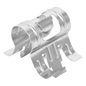 Sujetador de Presión para Cable Coaxial de 1/2. Paquete de 10 Piezas