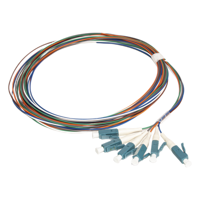Kit de 6 Pigtails LC/UPC Monomodo 2 Metros (6.56 Pies)