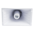 Bocina PA / 30W / 8Ω / 95 dB @ 15 m / 25 pies cable RCA / Interior-Exterior