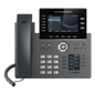 Teléfono IP Wi-Fi, Grado Operador, 6 líneas SIP con 6 cuentas, pantalla a color 4.3\", puertos Gigabit, Bluetooth, PoE, codec Opus, IPV4/IPV6 con gestión en la nube GDMS
