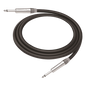 Cable de Audio | Plug 1/4 in a Plug 1/4 in Mono | Carcasa Cromada | Conectores Seetronic | Ideal para Instrumentos | Longitud 5m