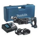 Rotamartilló 18V, SDS 0-1.200 Rpm, 3 Modos de Trabajo, Incluye 2 Baterías de 3.0 Ah, Cargador y Maletín.