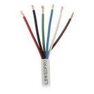 Bobina de 305 m (1000 ft) / Cable para Alarma 6x18 AWG / CMR / Blanco