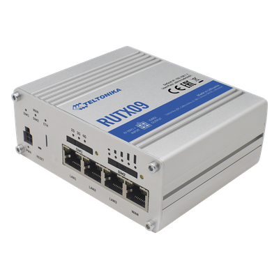 Router Industrial LTE 4.5G Cat 6 / 300 Mbps / 4 Puertos Gigabit / Doble SIM / GNSS / PoE / -40°C a 75°C