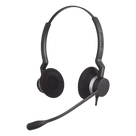 Diadema / Auricular Jabra Biz 2300 Duo / QD / Cable Reforzado / Brazo 360° / Contact Center (2309-820-105)