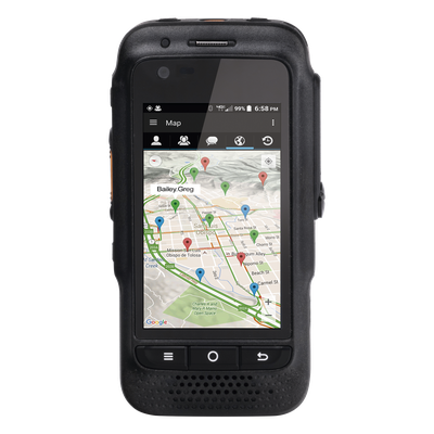 Radio PoC 4G LTE IP67  Compatible Con NXRADIO y TASSTA /Pantalla Táctil 3.1\" Gorilla Glass 3