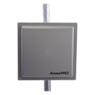 Lector RFID UHF / Alcance Ajustable 3 - 12 m (9.8 - 39.4 ft) / Frecuencia 902-928 MHz FHSS / Antena Integrada 12 dBi / Salida Wiegand 26 Bits / TCP-IP / Control de Acceso Vehicular