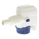 Bomba Sumergible de Achique / 1100 GPH / 12V DC / Altura de Descarga 3 m (9.8 ft) / Sensor de Nivel Integrado / Conexiones 25 mm y 29 mm