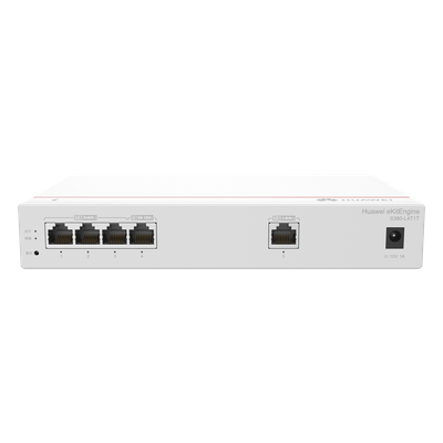Router eKit / 1 Puerto WAN Gigabit / 1 Puerto LAN/WAN Gigabit / 3 Puertos  LAN Gigabit / Rendimiento de 1 Gbps / Controlador (32 APs) / Hasta 150 clientes / Libre de licenciamiento