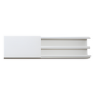 Canaleta de PVC / 17 x 35 mm / 2.5 m (8.2 ft) / Auto-extinguible / Resistente a UV
