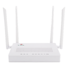 ONU Dual G/EPON / Wi-Fi AC Doble Banda / 2x LAN Gigabit / 1x FXS / 4 Antenas 5 dBi / 12V 1A