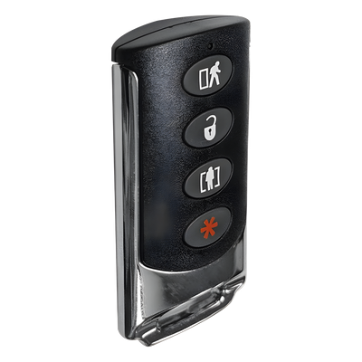 Llavero Remoto Inalámbrico 4 Botones / Uso Rudo / Armado Total/Parcial/Desarmado/Pánico / 345 MHz / Batería 5 Años / Compatible Honeywell y PRO4GLTEM