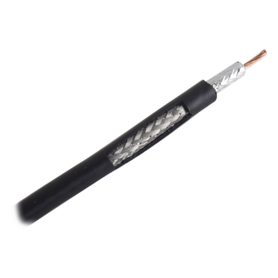 RG-8X, Metro de Cable Coaxial Ultra Flexible, Conductor Central de Cobre Trenzado, Malla de Cobre EstaÑado, 50 Ohms