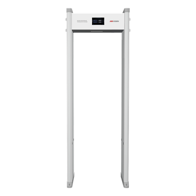 Arco Detector de Metales de 18 Zonas con Pantalla LCD de 7\" / Conteo de personas y Alarmas / Ajuste de Sensibilidad e Interferencias