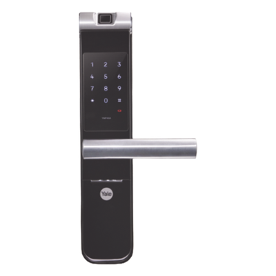 Cerradura Autónoma YMF40A con Teclado y  Biométrica con Huella de Alto Diseño Estético! Para puertas de 35 a 90 mm de espesor