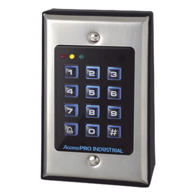 Teclado Industrial Autónomo con Lector de Proximidad Integrado para interior.
