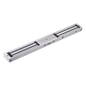 Chapa Magnética Doble para Aplicación en Puertas de Doble Hoja. 1200 lbs(x 2). LED indicador ultrabrillante