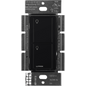 Interruptor de pared inteligente on/off Caseta Wireless de 5 A y 120/277 V, sin cable neutro, compatible con controles Pico y Smart Bridge, color negro