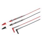 Puntas de Prueba para Multímetro / CAT IV 600 V / CAT III / Aislamiento de Silicona / Conector Banana 4 mm / WearGuard