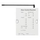Receptor de Control de Visera / 4 Salidas de Contacto Seco / 2 Entradas de Contacto Seco / Entrada de Seguridad / Hasta 10 Transmisores / RadioRA 2