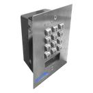 Teclado de Control de Acceso / Antivandálico / 1,200 Usuarios / 3 Relevadores / Salida Wiegand / Lector de Proximidad / Empotrable
