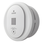 Detector de Humo Fotoeléctrico / Alarma 85 dB a 3 m (9.8 ft) / Autoprueba Interna / Baterías AA / Paquete de 6 Unidades