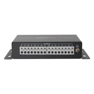 Expansor de 8 Zonas Cableadas / Conexión RS-485 hacia el Panel / Permite Agregar Sensores Cableados